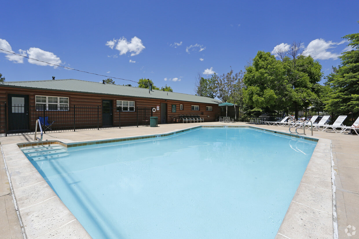 Season swimming pool at Blue Sky Lofts Apartments
