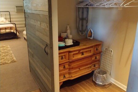 Closet at Blue Sky Lofts Apartments